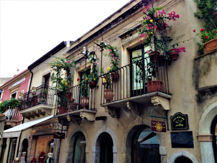 Decorated Balconies, Taormina