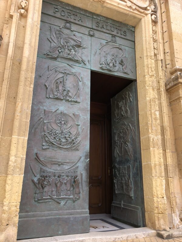 Bronze door, San Gorg