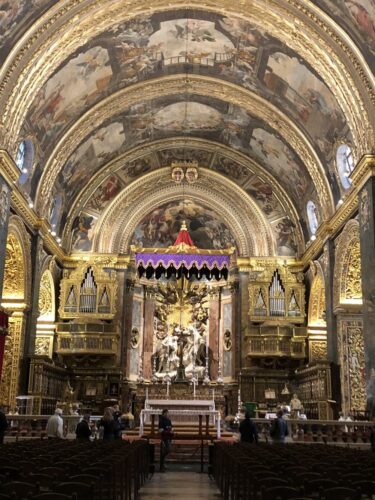 Inside St John's Cathedral