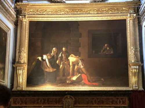 Caravaggio's painting