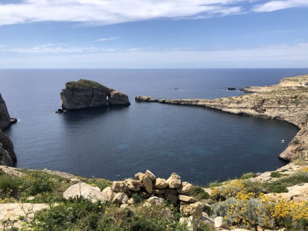 Fungus Rock, Dwejra Bay