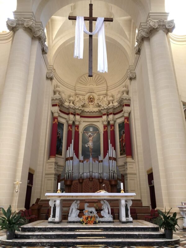 Inside Xewkija Rotunda