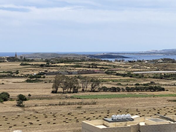 Looking out to Comino & Malta