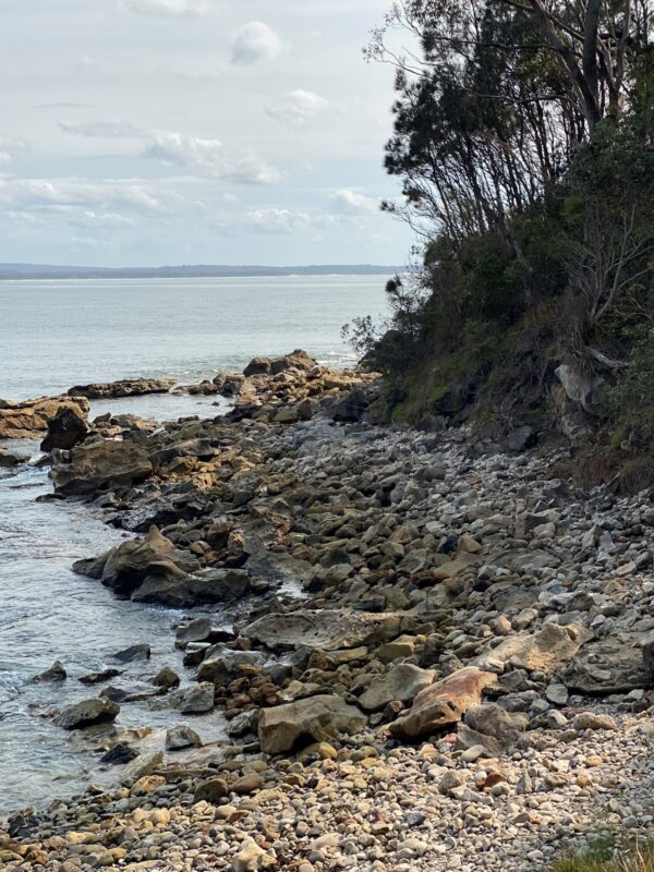 Mollymook shoreline