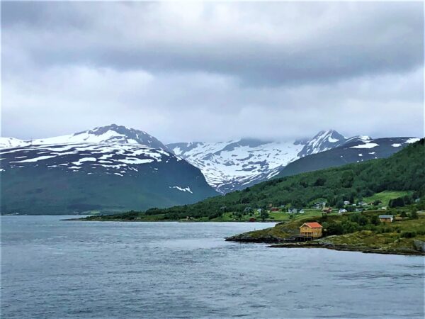 Sailing towards Tromso