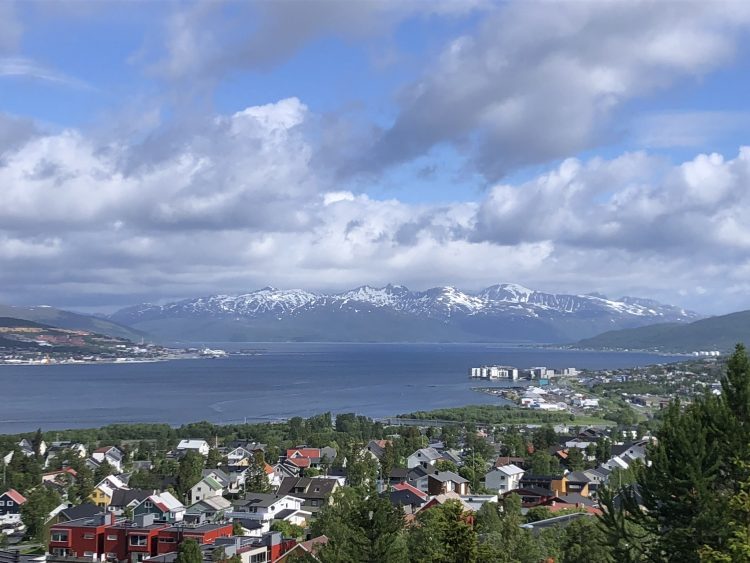 View from Mt Storsteinen