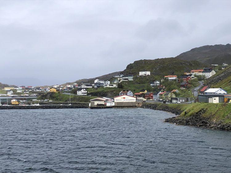 Arriving at Honningsvag