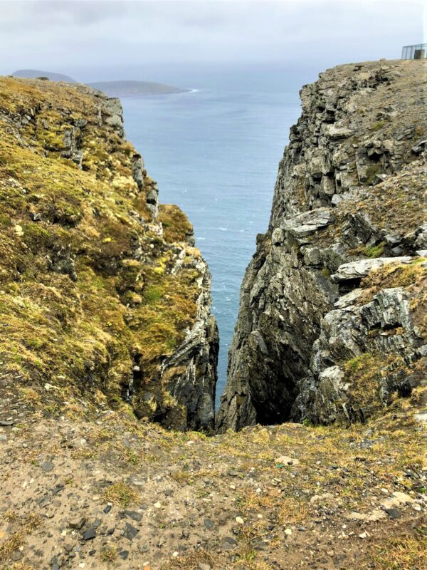 Crevice at North Cape