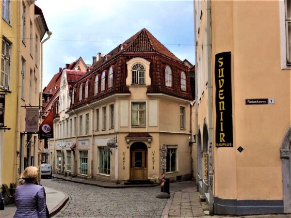 Cobblestone streets of Tallinn