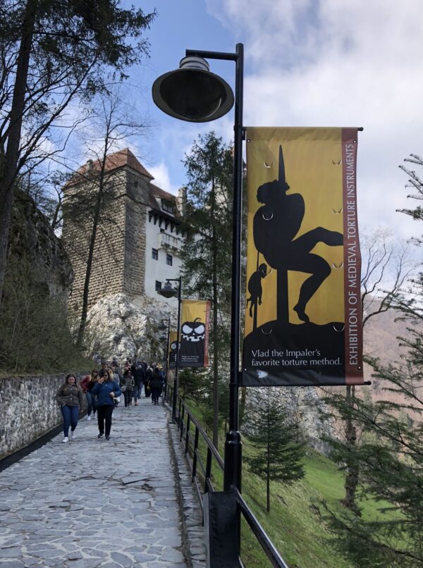 Walking to Dracula's Castle