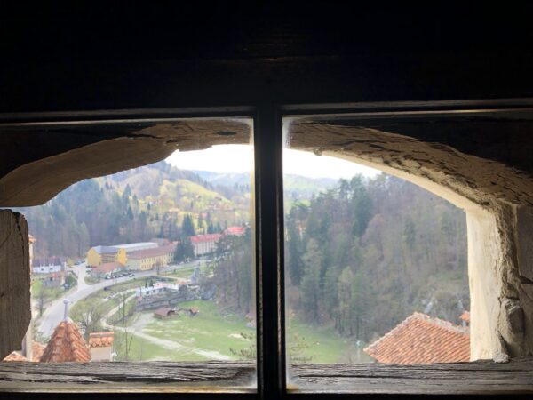 Looking thru Castle's window