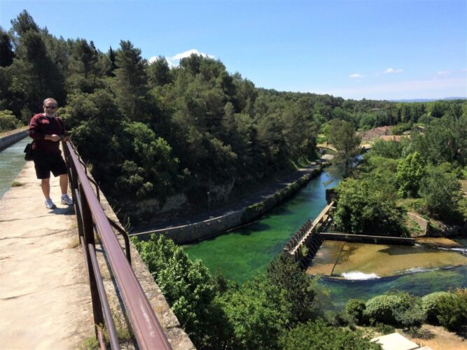 View from aqueduct